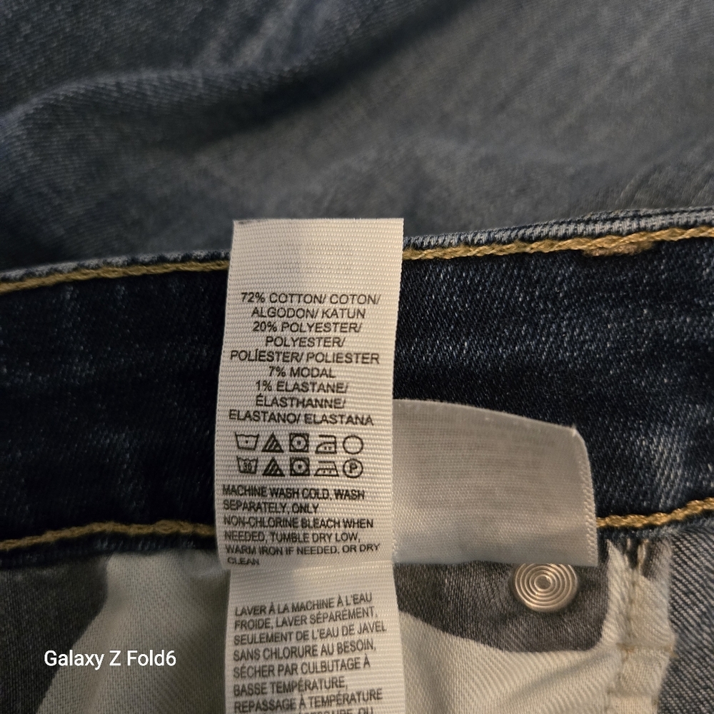 Lucky Brand Women’s Jeans Size 12/31 Ava Skinny Medium Wash Stretch Denim - Picture 4 of 8